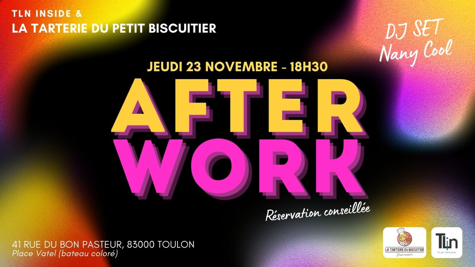 After Work du jeudi 23 novembre à 18h30