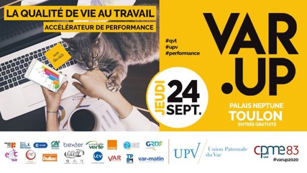 18e édition VarUp le salon de l'entreprise 24/09/2020 à Toulon