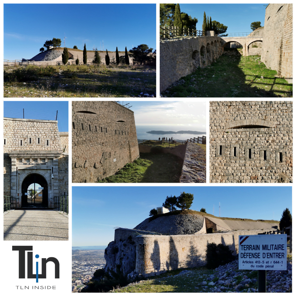 Focus sur les lieux toulonnais : photos de Toulon, lieux culturels FORT DE CROIX DE FARON
