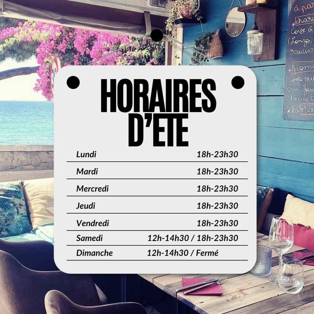 horaires d'été