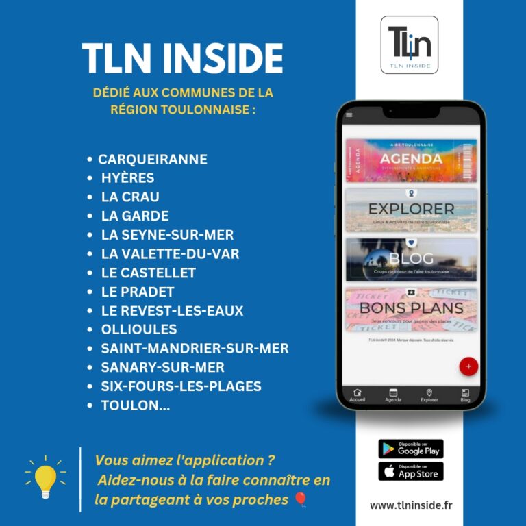 Application mobile TLN INSIDE