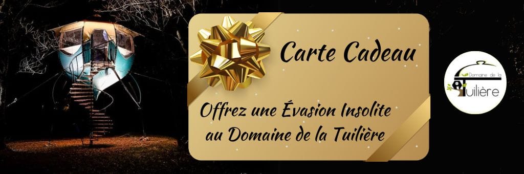 carte cadeau domaine de la tuilière