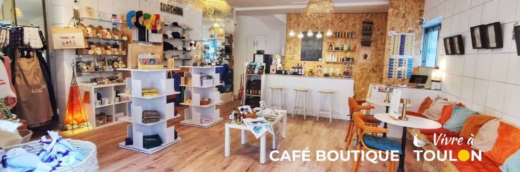 Café boutique vivre à Toulon